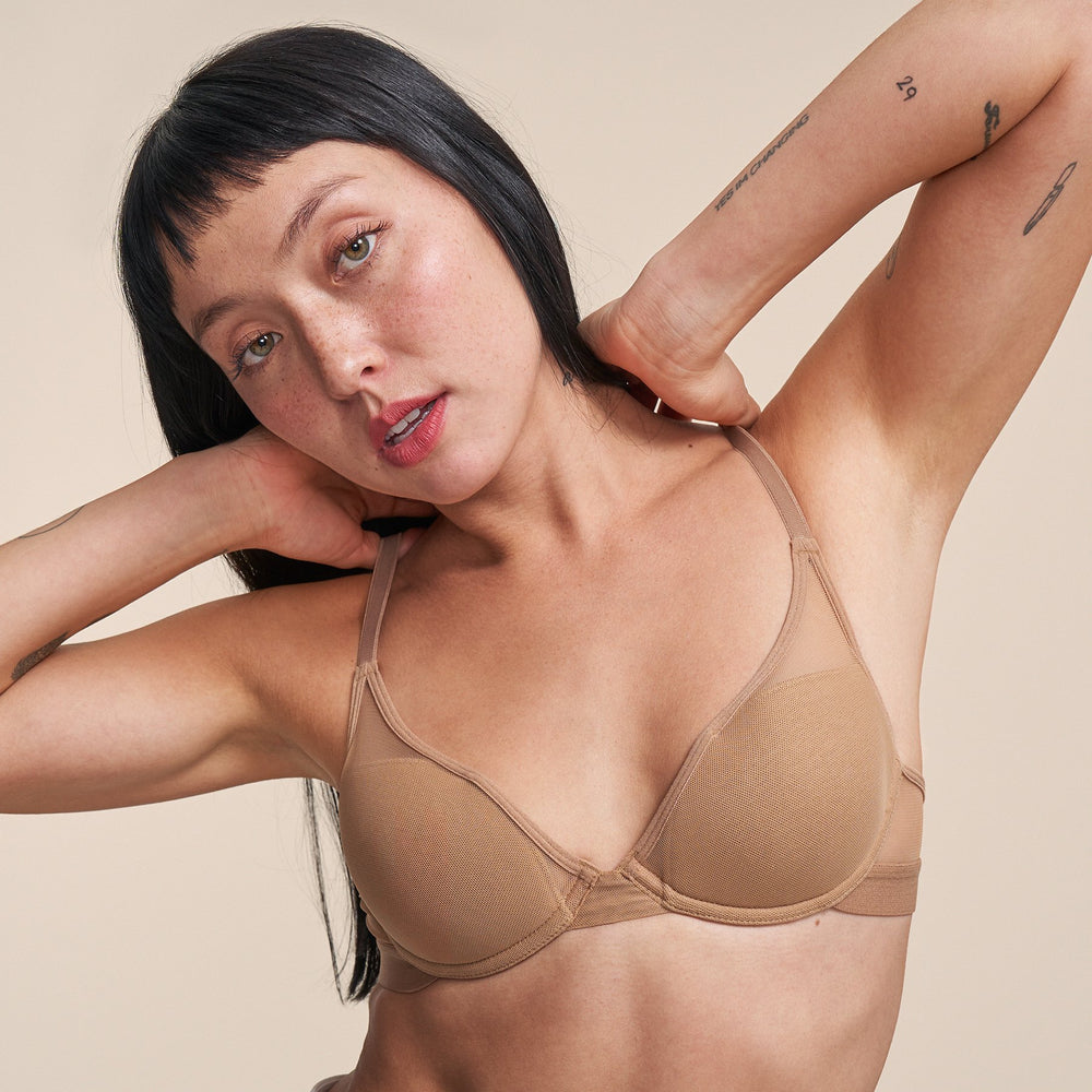 Mesh All You Bra Tuscan