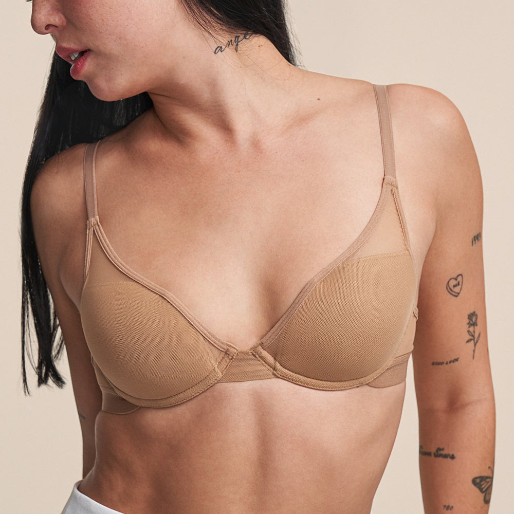 Mesh All You Bra Tuscan