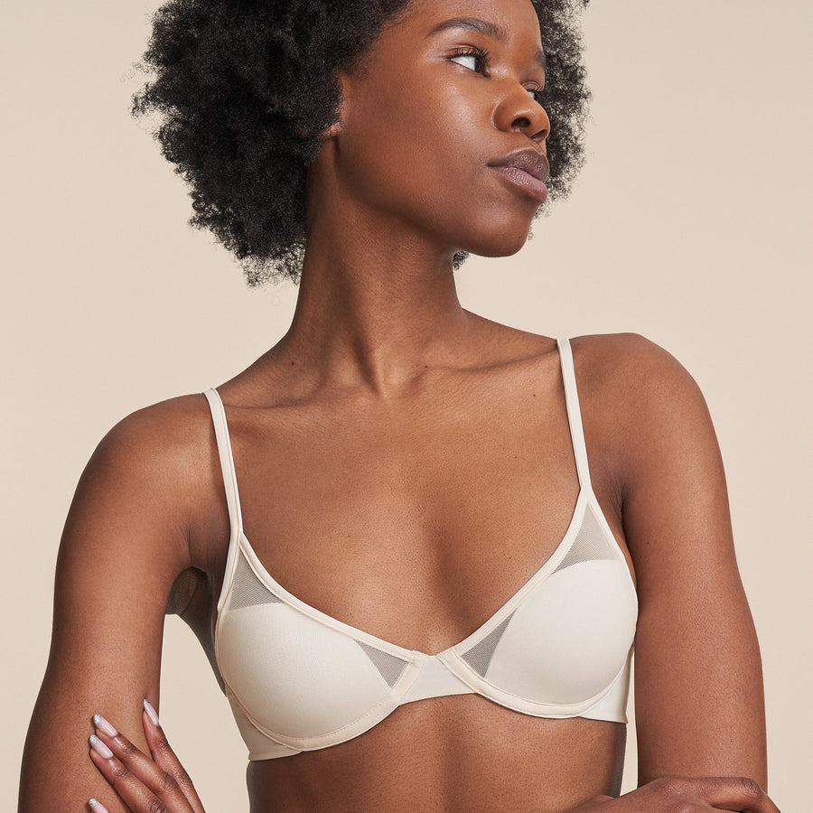 Classic All You Bra White Smoke secondary image