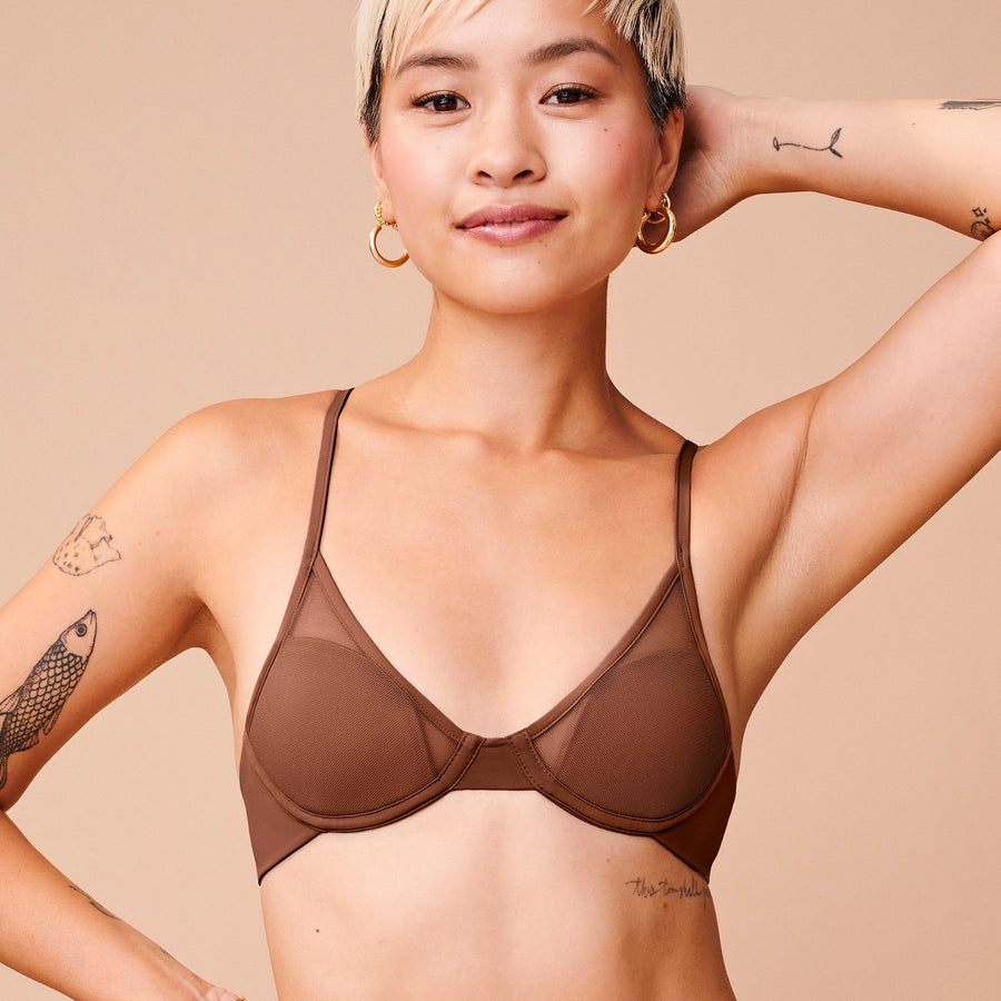 Classic All You Bra Cocoa secondary image