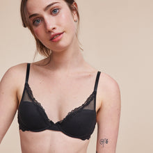 Product gallery. Select Image Laidback Lace Bra Black