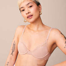 Product gallery. Select Image Laidback Lace Bra Sienna Rose