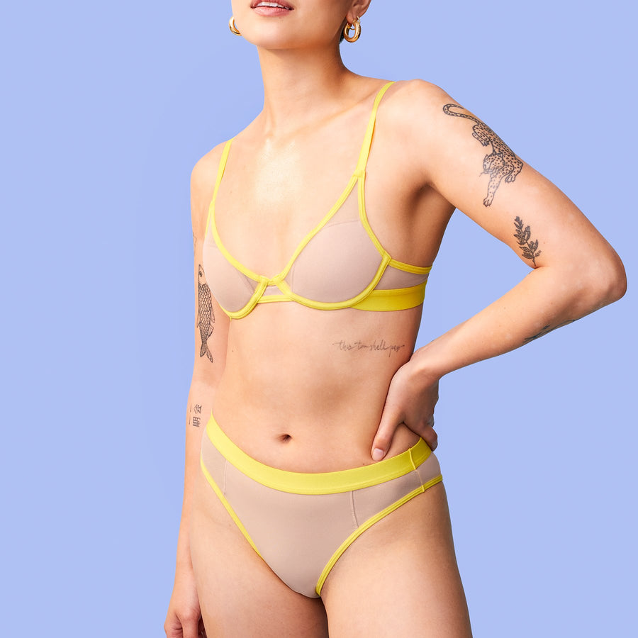 Beam Mesh All You Bra secondary image